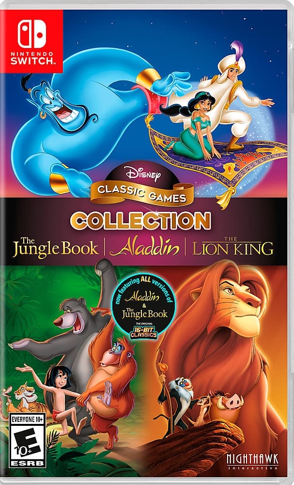 Disney Classic Games Collection for Nintendo Switch: $19.99