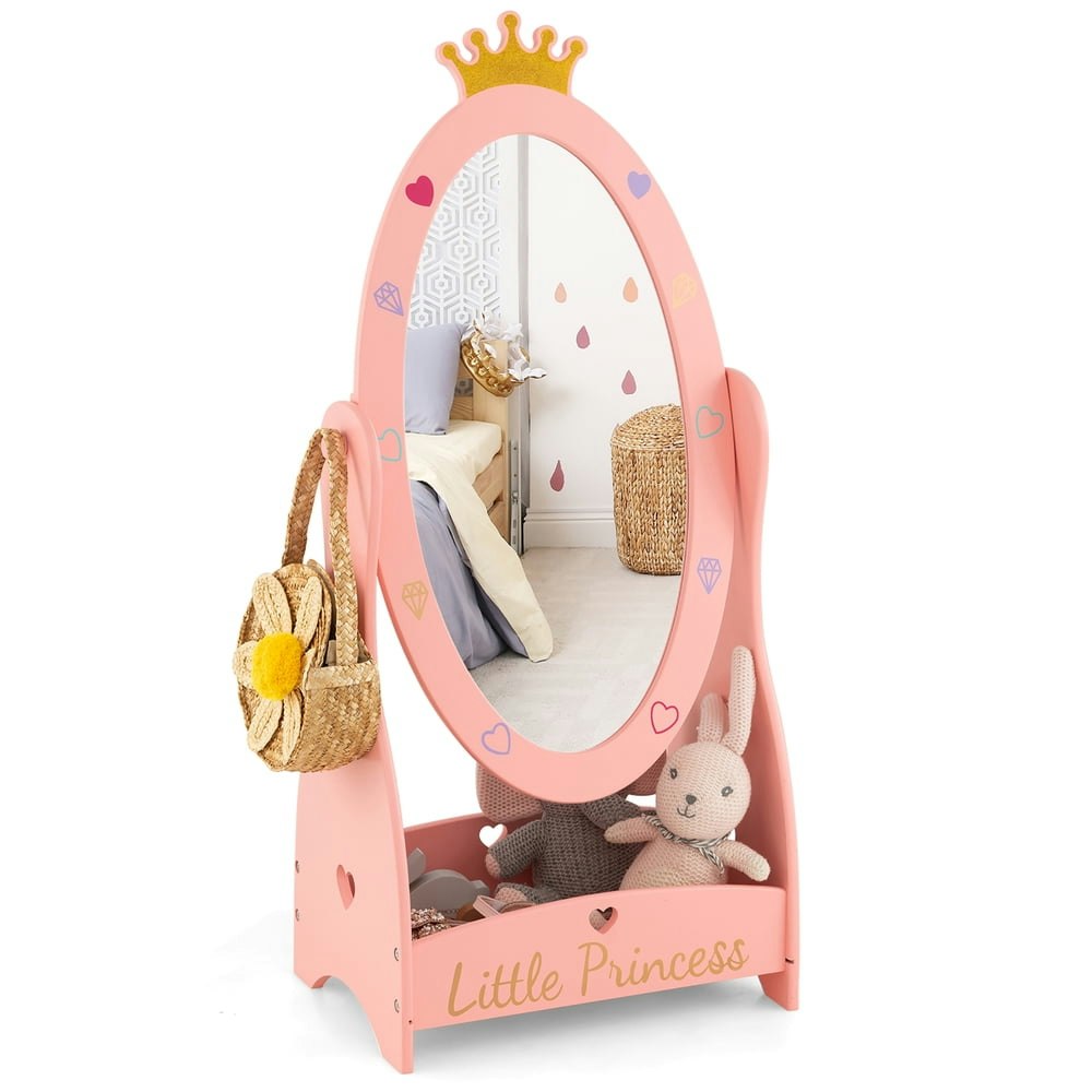 Costway Kids Free-Standing Full-Length Mirror: $59.99