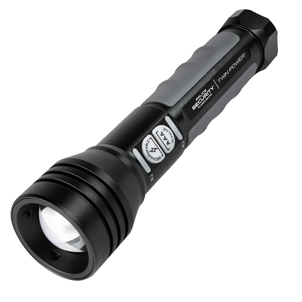 Police Security Twin Power 600 Lumen Flashlight: $39.99 Police Security Twin Power 600 Lumen Flashlight: $39.99