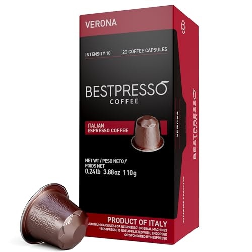 Bestpresso Verona Blend Espresso Pods for Nespresso Original 120-Pack: $31.99 Bestpresso Verona Blend Espresso Pods for Nespresso Original 120-Pack: $31.99