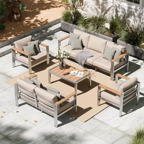 Oasbira 5-Piece Aluminum Outdoor Patio Furniture Set: $764.99 Oasbira 5-Piece Aluminum Outdoor Patio Furniture Set: $764.99