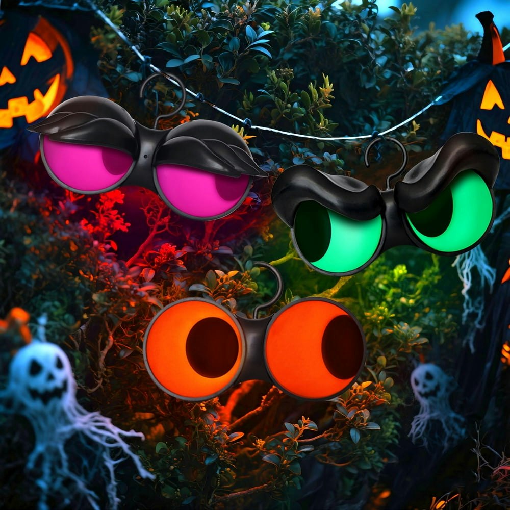 Joyfy Animated Flashing Peeping Eyes Halloween Lights 3-Pack: $13.98 Joyfy Animated Flashing Peeping Eyes Halloween Lights 3-Pack: $13.98