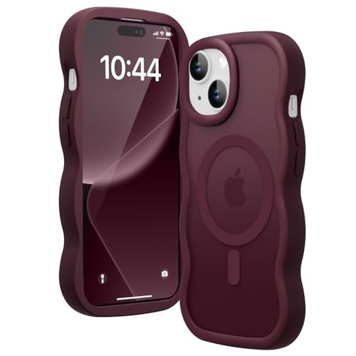 Amzfield Wavy MagSafe Case for iPhone 14 Plus/15 Plus: $9.99