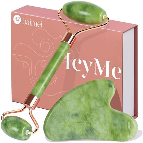 Baimei IcyMe Jade Roller and Gua Sha Set: $7.49