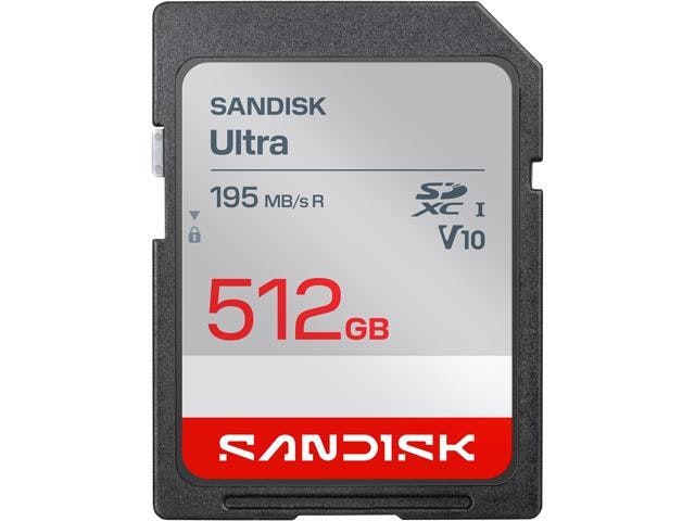 SanDisk 512GB Ultra UHS-I SDXC Memory Card: $109.99