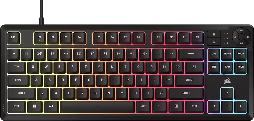 Corsair K55 Core Tenkeyless RGB Gaming Keyboard: $34.99 Corsair K55 Core Tenkeyless RGB Gaming Keyboard: $34.99