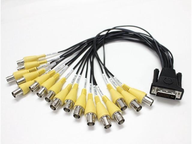 DVI to 17-BNC Breakout Cable for Geovision GV-1480A DVR Card: $35.04