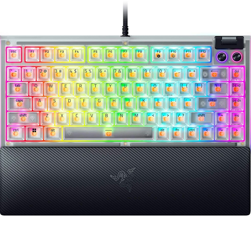 Razer BlackWidow V4 75% Wired Mechanical Gaming Keyboard: $139.99 Razer BlackWidow V4 75% Wired Mechanical Gaming Keyboard: $139.99