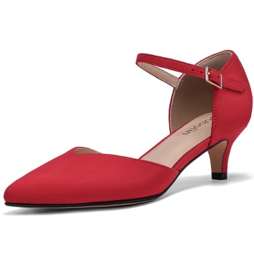 Dobolin Pointed Toe Kitten Heel Pumps: $33.99 Dobolin Pointed Toe Kitten Heel Pumps: $33.99
