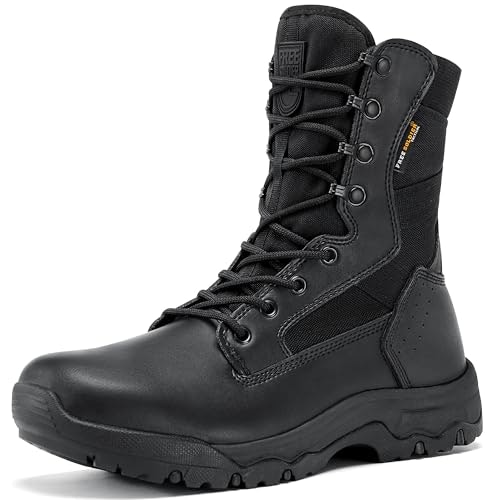 Free Soldier Men's 8-Inch Tactical Work Boots: $53.54