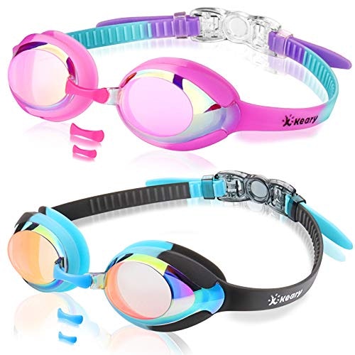 Kids' Anti-Fog Swim Goggles 2-Pack: $11.04