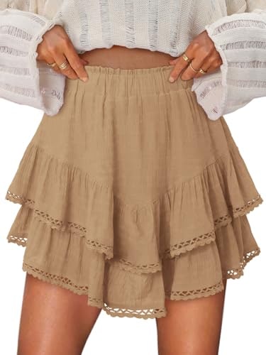 Onlypuff Women's Flowy Ruffle Skort: $28.89 Onlypuff Women's Flowy Ruffle Skort: $28.89