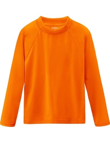 Smarash Boys Long Sleeve UPF 50+ Rash Guard Shirt: $9.34