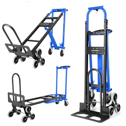 1,000-lb 3-in-1 Convertible Aluminum Stair Climbing Hand Truck: $178.49 1,000-lb 3-in-1 Convertible Aluminum Stair Climbing Hand Truck: $178.49