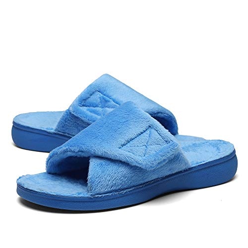 Sollbeam Women's Orthopedic Fuzzy House Slippers: $33.99 Sollbeam Women's Orthopedic Fuzzy House Slippers: $33.99