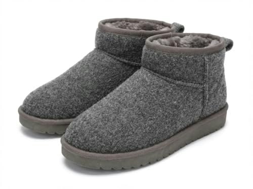 Women's Leather Fur-Lined Ankle Boots: $50.92 Women's Leather Fur-Lined Ankle Boots: $50.92
