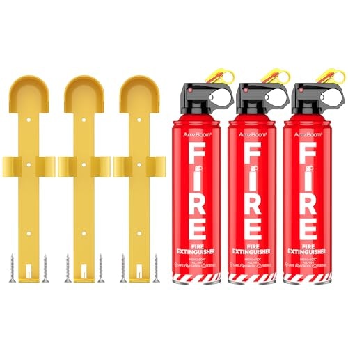 AmzBoom Water-Based Fire Extinguisher 3-Pack: $24.56 AmzBoom Water-Based Fire Extinguisher 3-Pack: $24.56