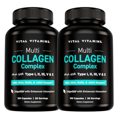 Vital Vitamins Multi Collagen Peptides Complex 2-Pack: $35.63 Vital Vitamins Multi Collagen Peptides Complex 2-Pack: $35.63