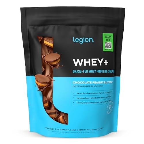 Legion Whey+ Protein Isolate 30-Serving Powder: $50.99 Legion Whey+ Protein Isolate 30-Serving Powder: $50.99