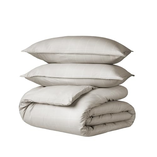 Bare Home Queen Grid Duvet Cover Set: $33.99 Bare Home Queen Grid Duvet Cover Set: $33.99