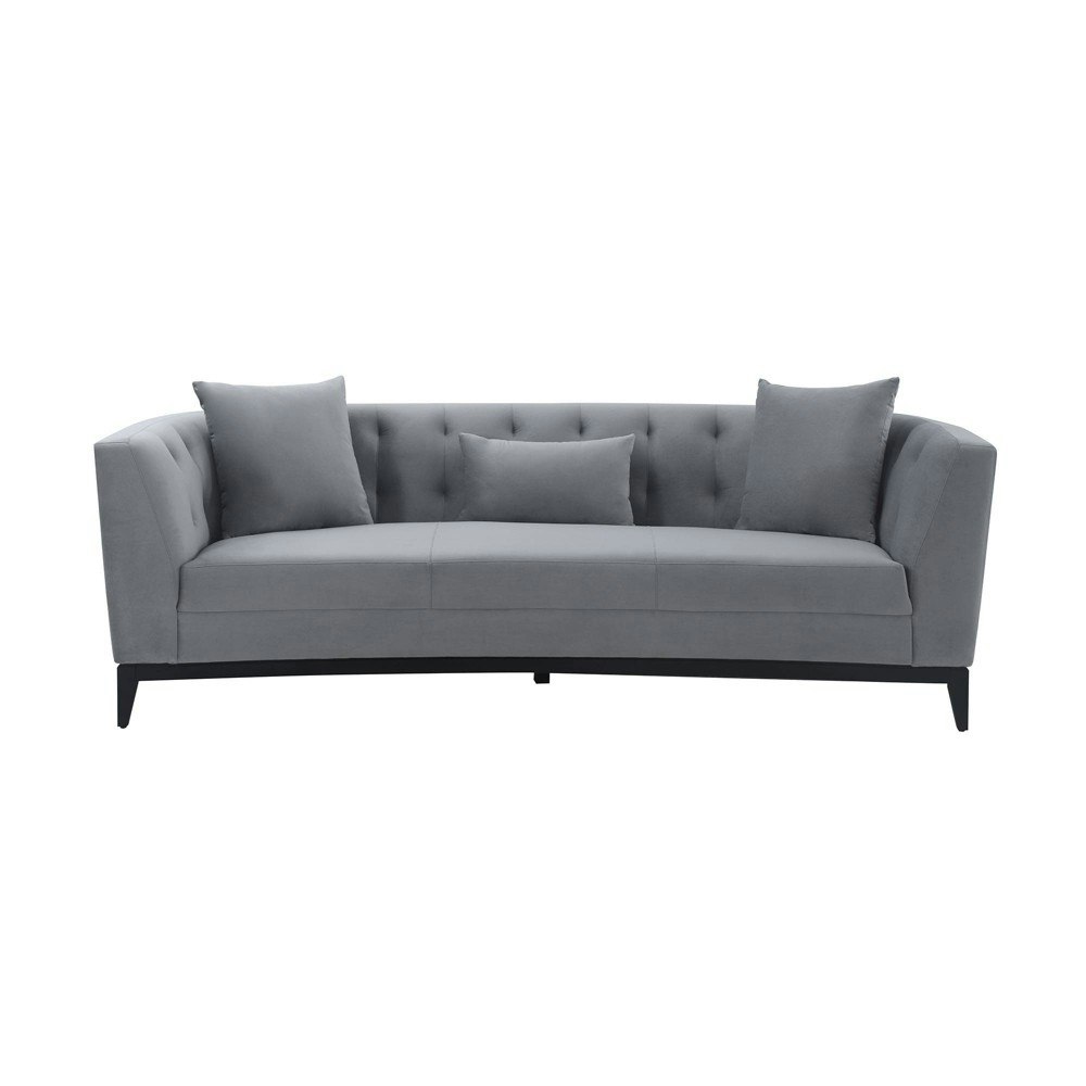 Armen Living Melange Velvet Sofa: $1,302.99