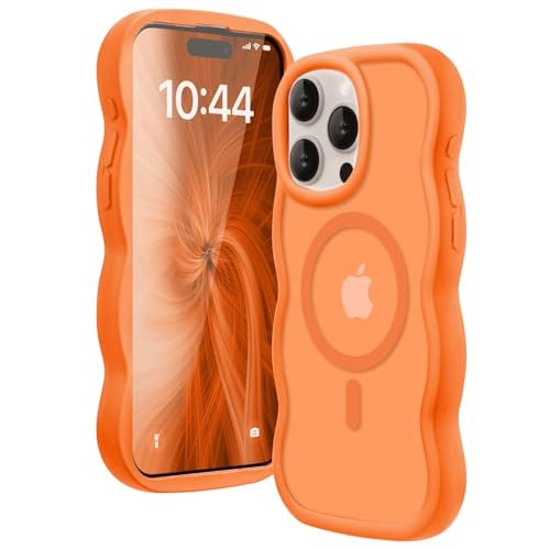 Amzfield iPhone 12 Pro Max Wavy Frame MagSafe Case: $8.49 Amzfield iPhone 12 Pro Max Wavy Frame MagSafe Case: $8.49