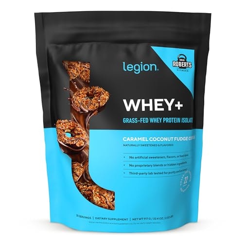 Legion Whey+ Grass-Fed Whey Protein Isolate 30-Serving Tub: $49.99 Legion Whey+ Grass-Fed Whey Protein Isolate 30-Serving Tub: $49.99