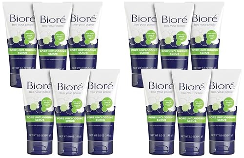 Bioré Pore Unclogging Scrub 5oz 12-Pack: $77.28 Bioré Pore Unclogging Scrub 5oz 12-Pack: $77.28