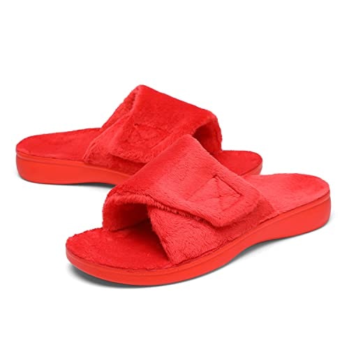 Sollbeam Women's Orthopedic Fuzzy House Slippers: $33.99 Sollbeam Women's Orthopedic Fuzzy House Slippers: $33.99