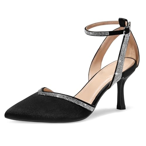 Mysoft Women's Closed-Toe Kitten Heel Pumps: $33.99 Mysoft Women's Closed-Toe Kitten Heel Pumps: $33.99