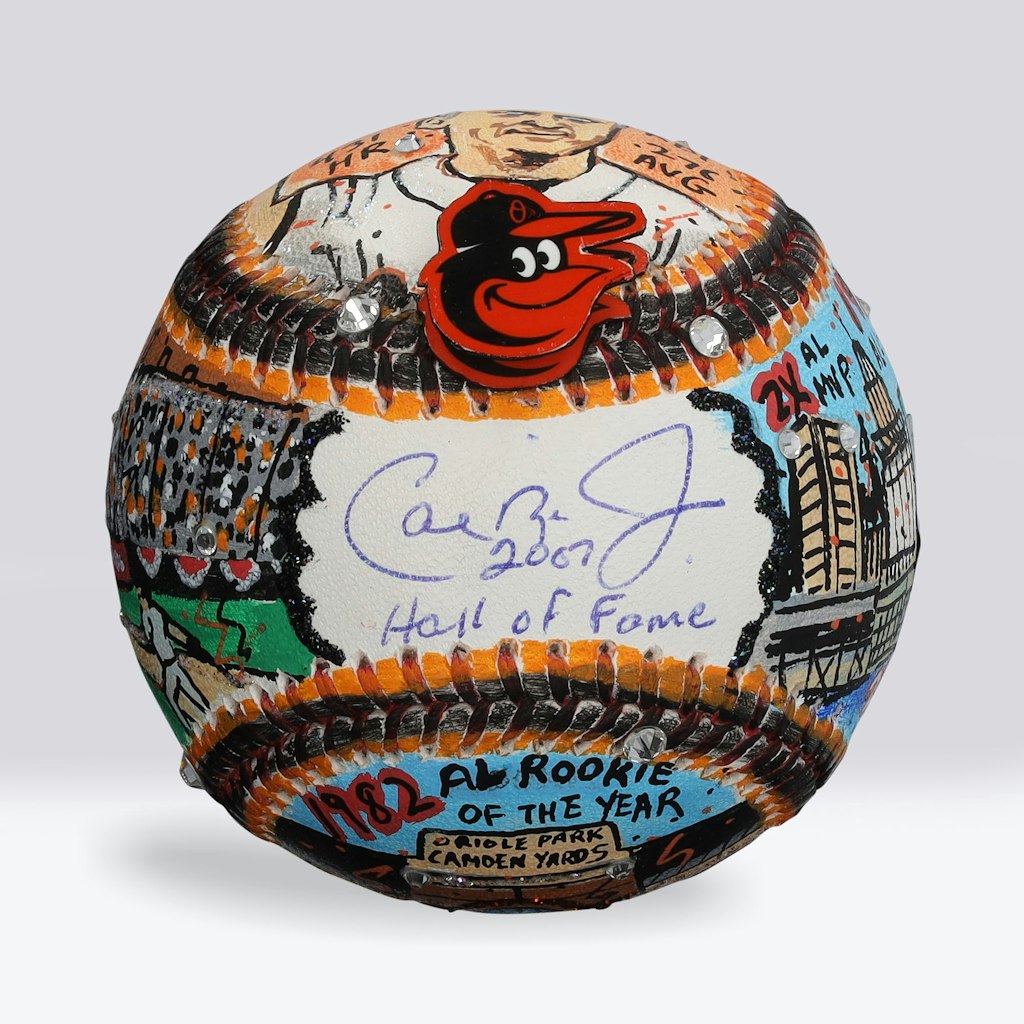 Cal Ripken Jr. Autographed Baltimore Orioles Baseball with HOF 2007 Inscription: $2,099.99 Cal Ripken Jr. Autographed Baltimore Orioles Baseball with HOF 2007 Inscription: $2,099.99