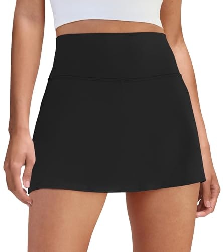 Dlooda Women's High-Waisted Athletic Skort: $13.29 Dlooda Women's High-Waisted Athletic Skort: $13.29