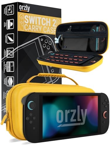 Orzly Switch 2 Protective Travel Carry Case: $34.98 Orzly Switch 2 Protective Travel Carry Case: $34.98