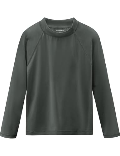 Smarash Boys Long Sleeve Rash Guard Swim Shirt: $8.49