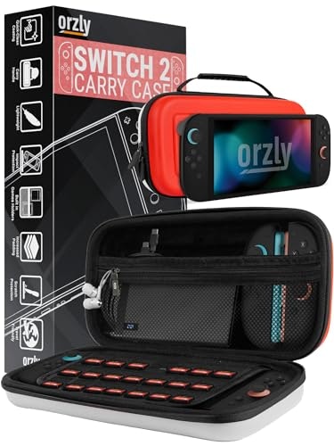 Orzly Nintendo Switch 2 Protective Travel Carry Case: $25.49 Orzly Nintendo Switch 2 Protective Travel Carry Case: $25.49