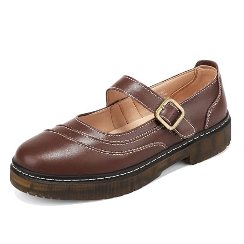 UPQ Women's Leather Mary Jane Flats: $36.98 UPQ Women's Leather Mary Jane Flats: $36.98