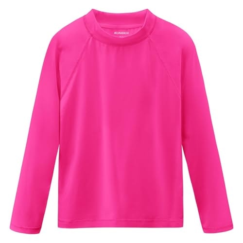 Girls Long Sleeve Rash Guard Swim Shirt: $8.49