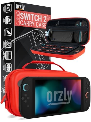 Orzly Nintendo Switch 2 Protective Travel Carry Case: $25.49 Orzly Nintendo Switch 2 Protective Travel Carry Case: $25.49