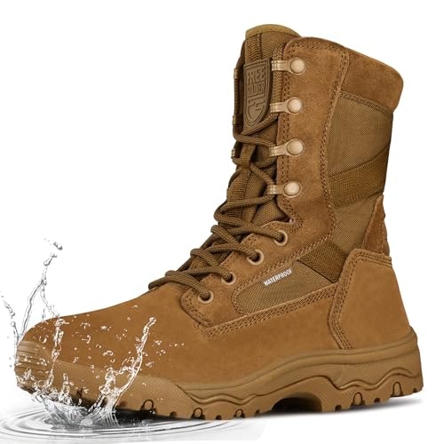Free Soldier Men's 8-Inch Waterproof Tactical Combat Boots: $54.84 Free Soldier Men's 8-Inch Waterproof Tactical Combat Boots: $54.84