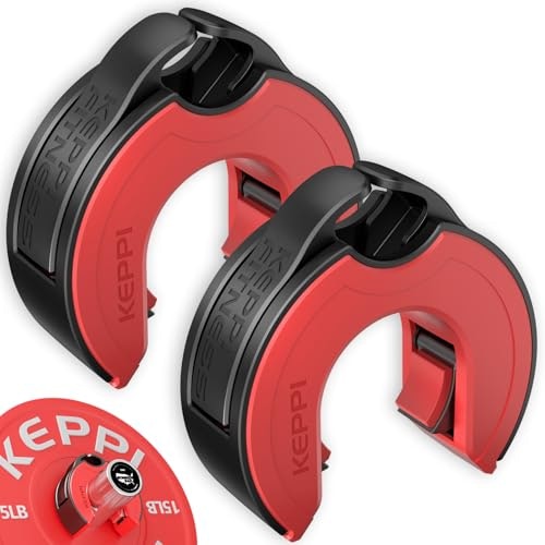 Keppi 2-inch Aluminum Magnetic Barbell Clamps: $33.99 Keppi 2-inch Aluminum Magnetic Barbell Clamps: $33.99