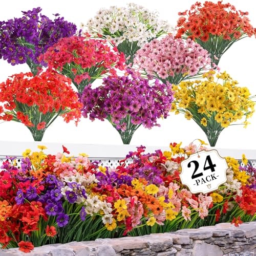 Artificial Flower Bundles 24-Pack: $12.99 Artificial Flower Bundles 24-Pack: $12.99