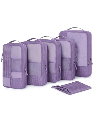 Bagsmart Compression Packing Cubes 6-Piece Set: $27.99 Bagsmart Compression Packing Cubes 6-Piece Set: $27.99