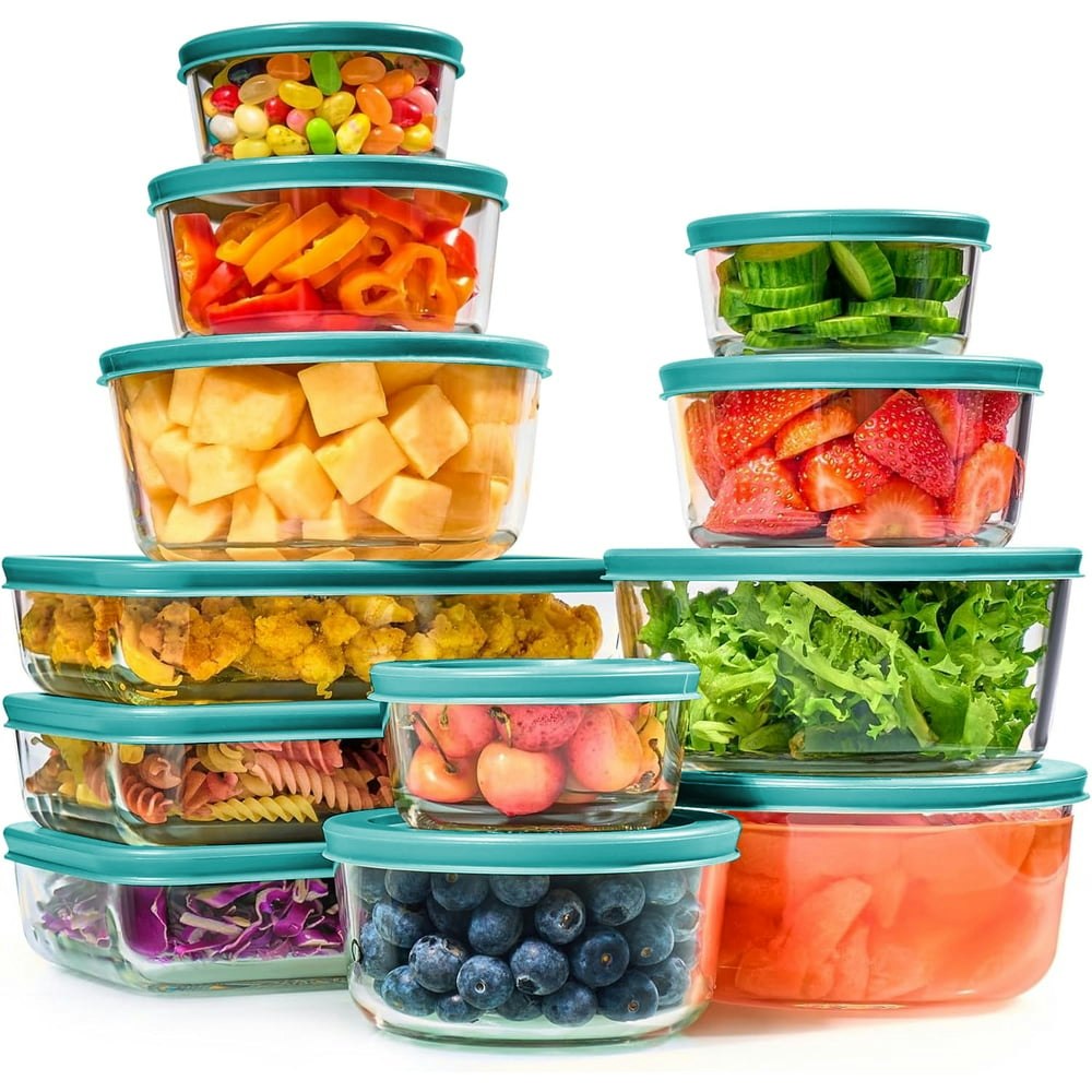 Glass Food Storage Container 12-Pack: $33.99 Glass Food Storage Container 12-Pack: $33.99