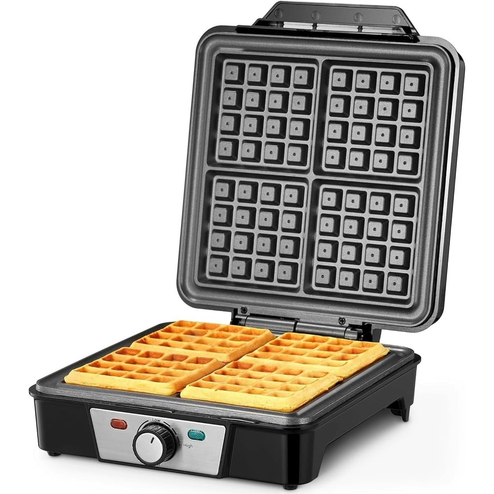 Reemix 4-Slice Belgian Waffle Maker: $29.99 Reemix 4-Slice Belgian Waffle Maker: $29.99
