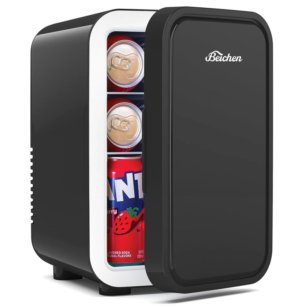 Beichen 6-Liter 8-Can Portable Mini Fridge: $53.99 Beichen 6-Liter 8-Can Portable Mini Fridge: $53.99
