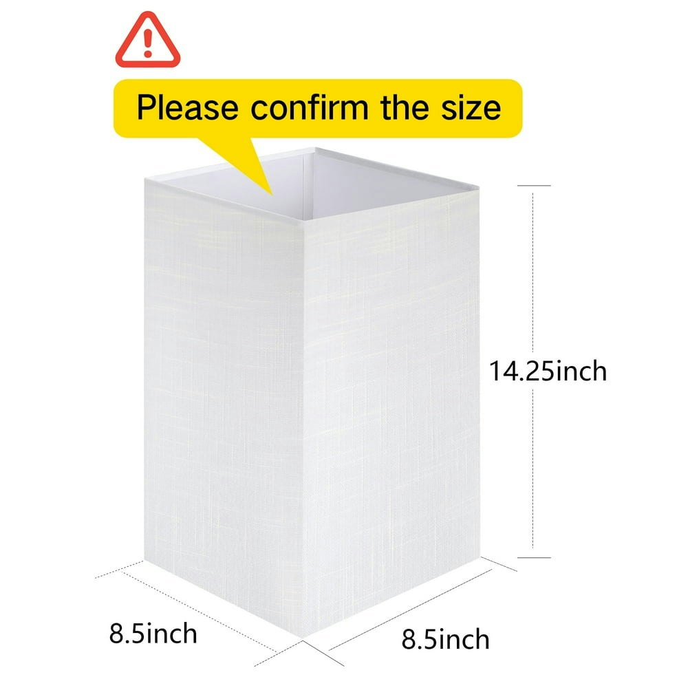 Outon 14.25-inch Linen Texture Lamp Shade: $18.99 Outon 14.25-inch Linen Texture Lamp Shade: $18.99