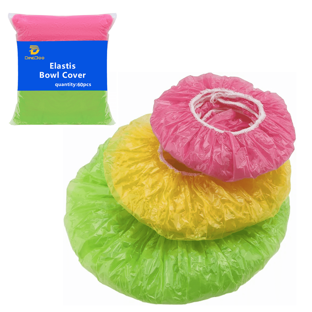 Elastic Food Storage Bowl Covers 60-Pack: $8.21 Elastic Food Storage Bowl Covers 60-Pack: $8.21