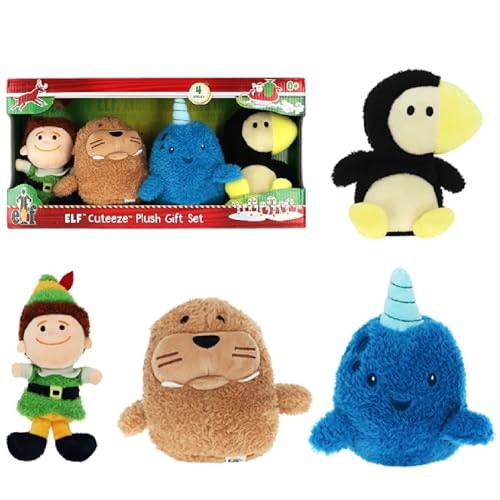 Kids Preferred Cuteeze 4-Piece Plush Set: $12.89