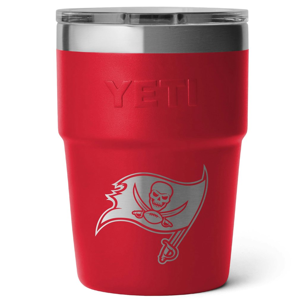 Yeti Tampa Bay Buccaneers 16oz Rambler Stackable Cup: $43 Yeti Tampa Bay Buccaneers 16oz Rambler Stackable Cup: $43