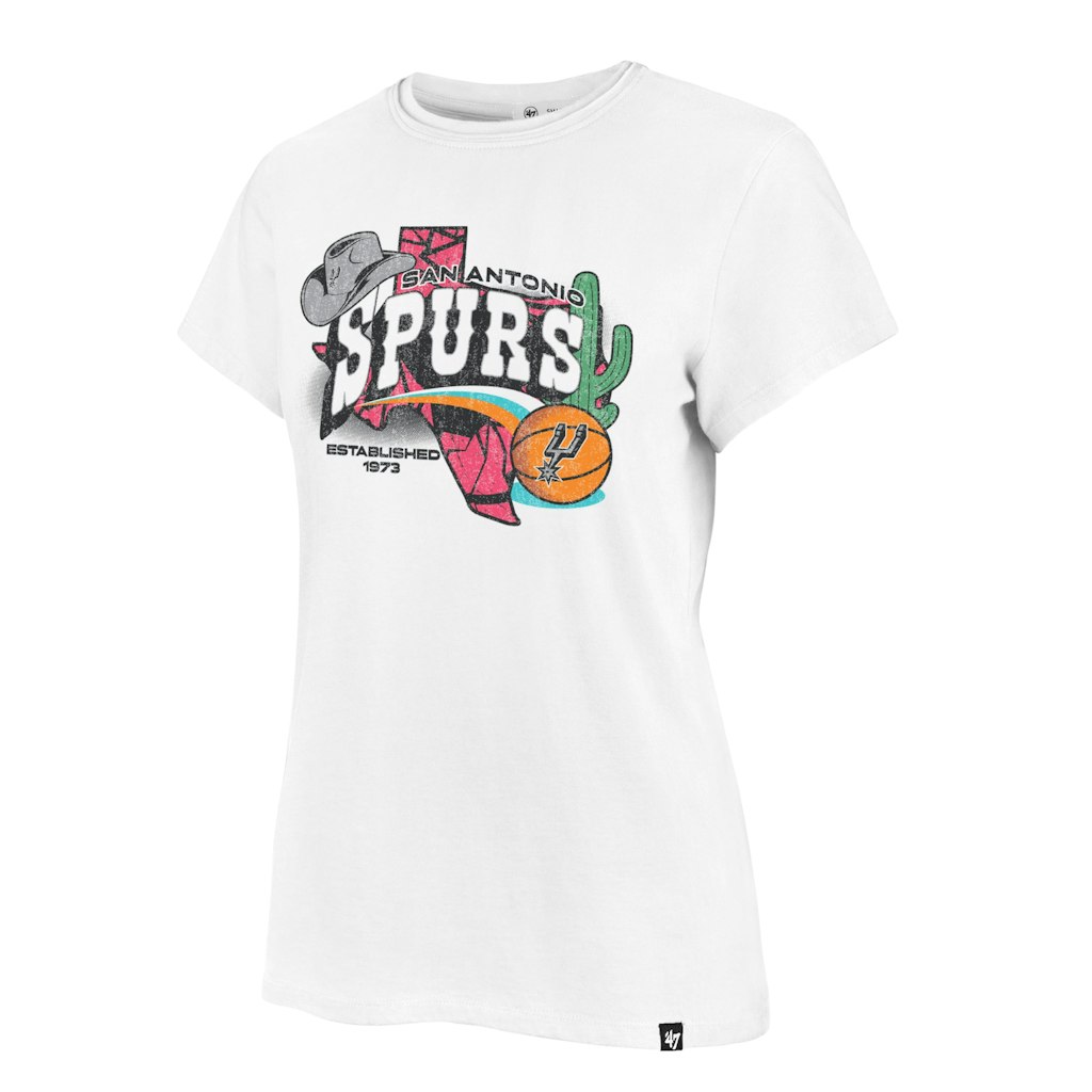 '47 San Antonio Spurs Women's Regional Frankie T-Shirt: $37.99 '47 San Antonio Spurs Women's Regional Frankie T-Shirt: $37.99